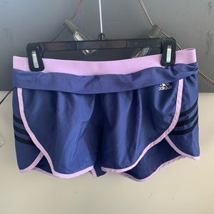 Blue/Purple Adidas Running Shorts